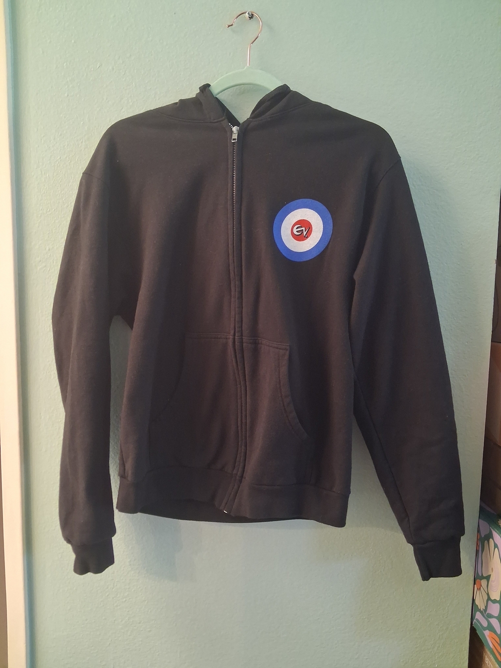 Eddie Vedder (Pearl Jam) Black Zipper Hoodie | Size Small